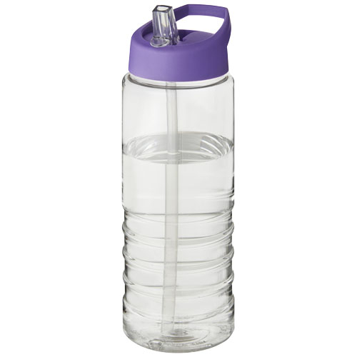 Bouteille de sport promotionnelle 750ml H2O Active® Translucide et Violet